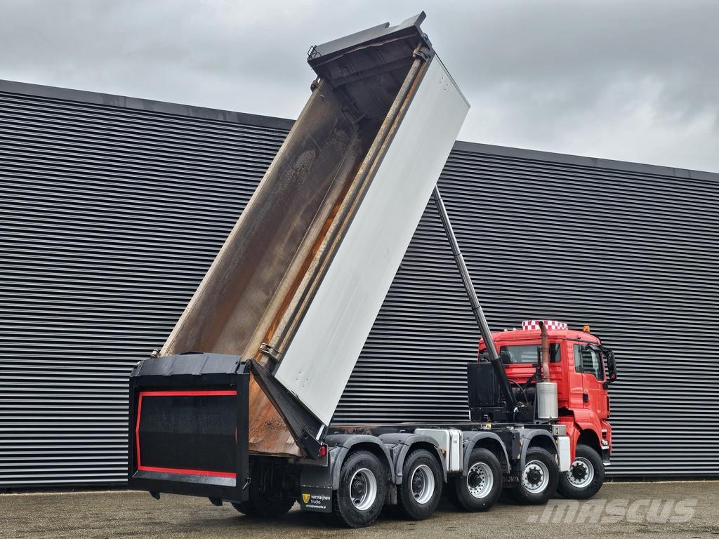 MAN TGS 49.460 / 10X8/6 / BB / TIPPER/ SPRING / BIG AX Savivarčiai