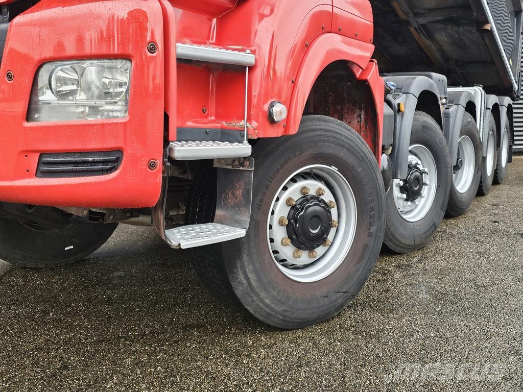 MAN TGS 49.460 / 10X8/6 / BB / TIPPER/ SPRING / BIG AX Savivarčiai
