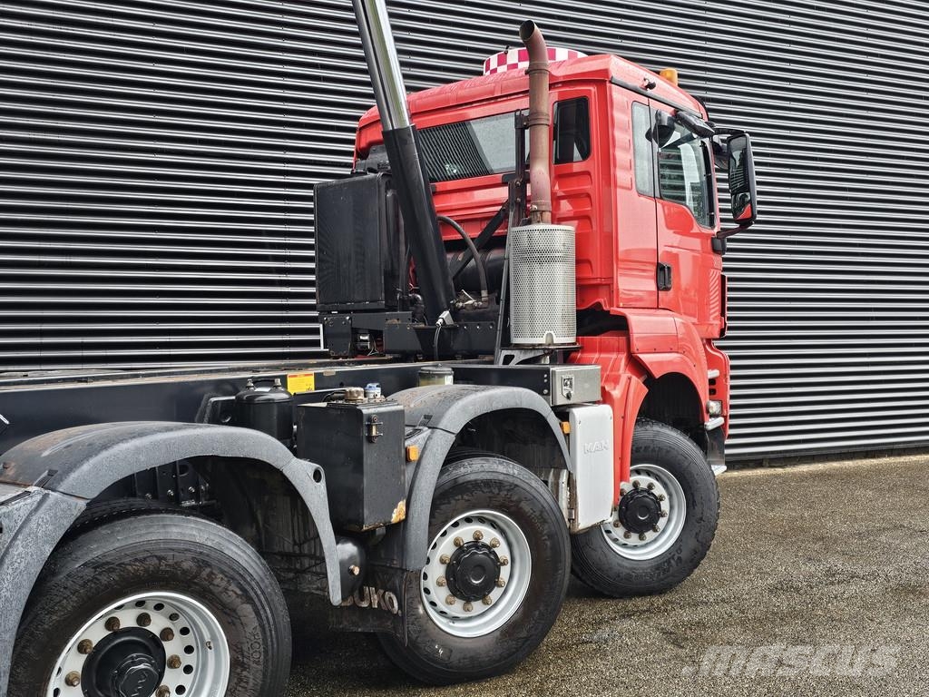 MAN TGS 49.460 / 10X8/6 / BB / TIPPER/ SPRING / BIG AX Savivarčiai