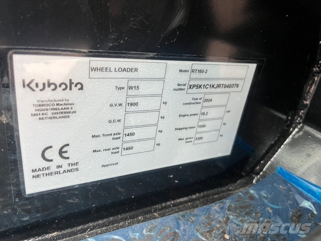 Kubota RT 160-2 Mini incarcatoare