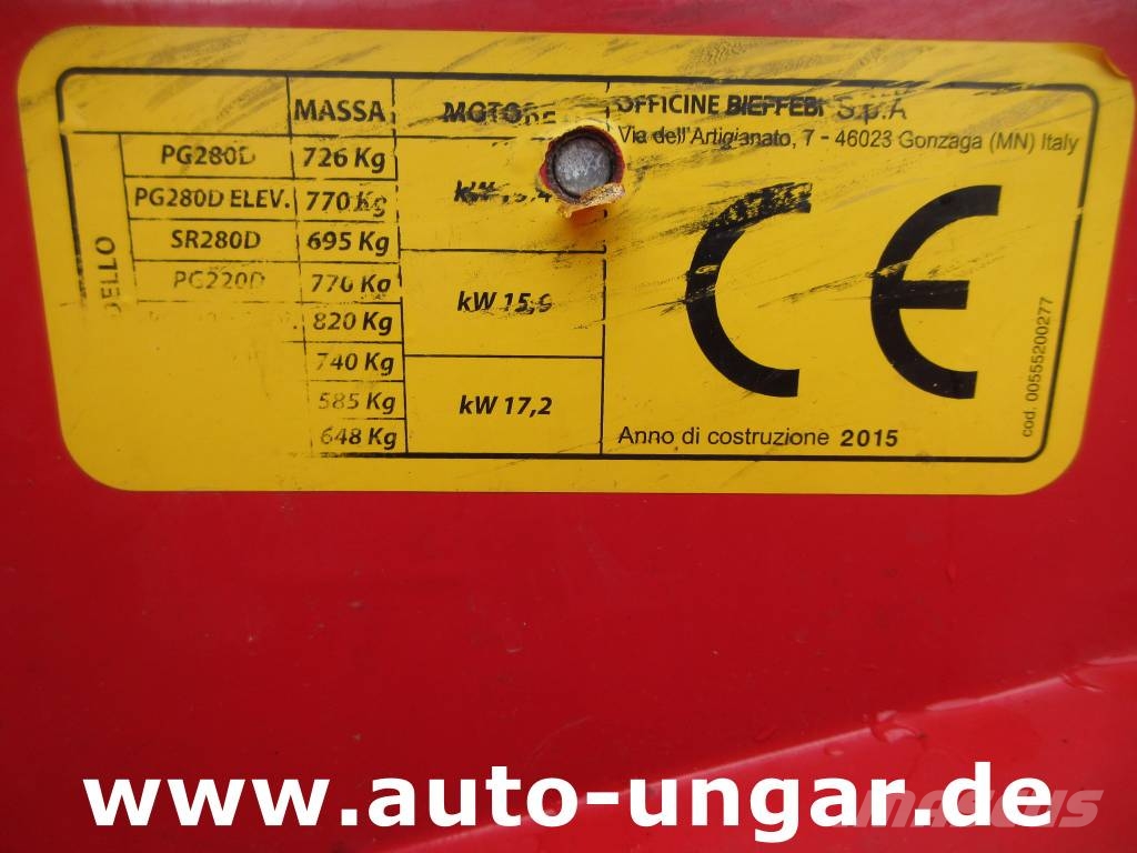 Ferrari PG 220D Großflächenmäher Parkmäher Lawn Mower Hoc Самоходни косачки