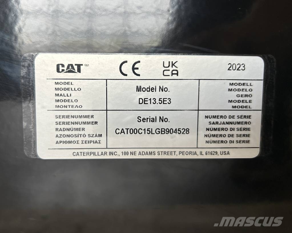 CAT DE13.5E3 - 13.5 kVA Generator - DPX-18001 Dizelski agregati