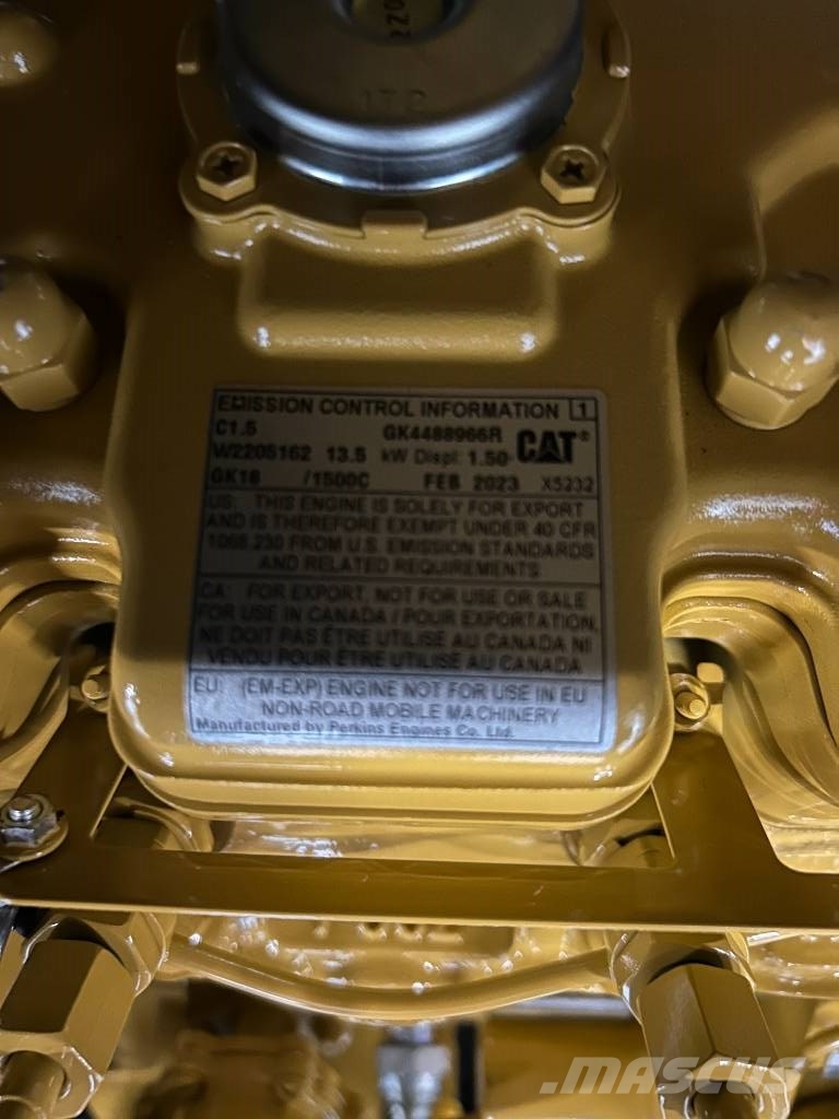 CAT DE13.5E3 - 13.5 kVA Generator - DPX-18001 Dizelski agregati
