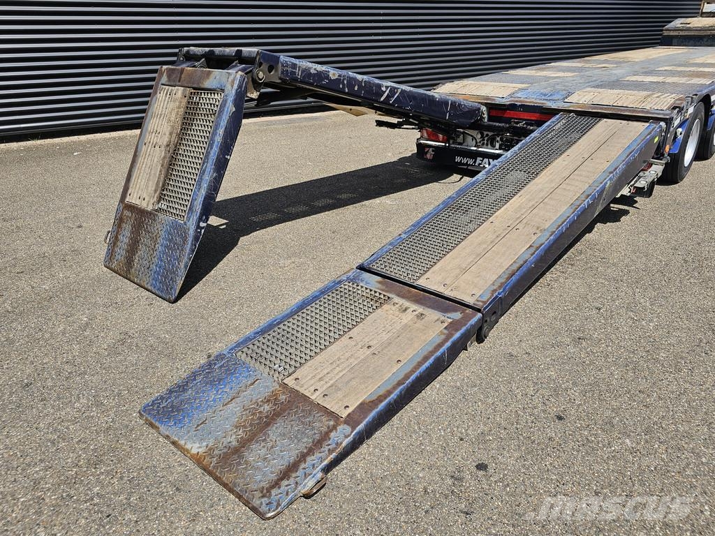 Faymonville F-S43-1AAF / EXTENDABLE / HYDRAULIC RAMPS Semirremolques de carga baja