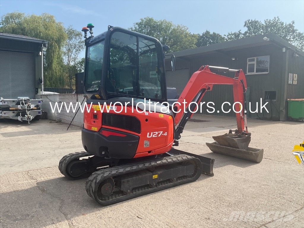 Kubota U 27-4 Minigraafmachines < 7t
