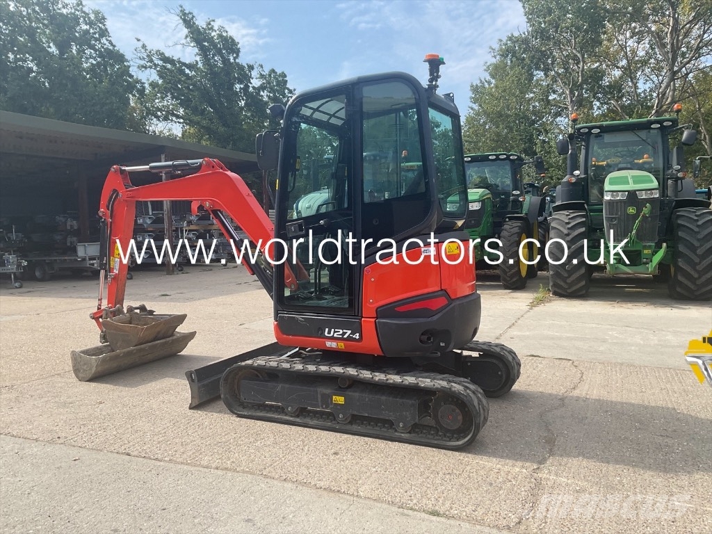 Kubota U 27-4 Minigraafmachines < 7t