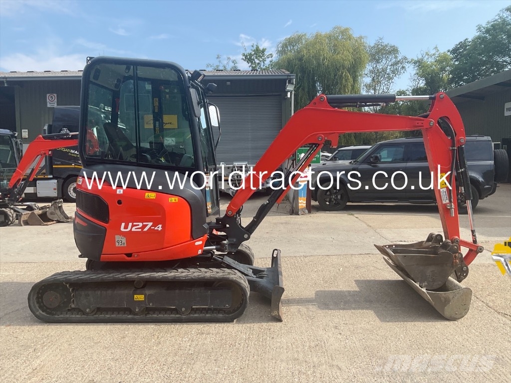 Kubota U 27-4 Minigraafmachines < 7t