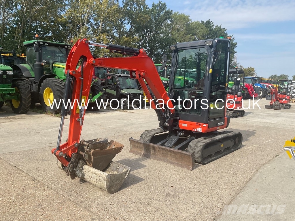 Kubota U 27-4 Minigraafmachines < 7t