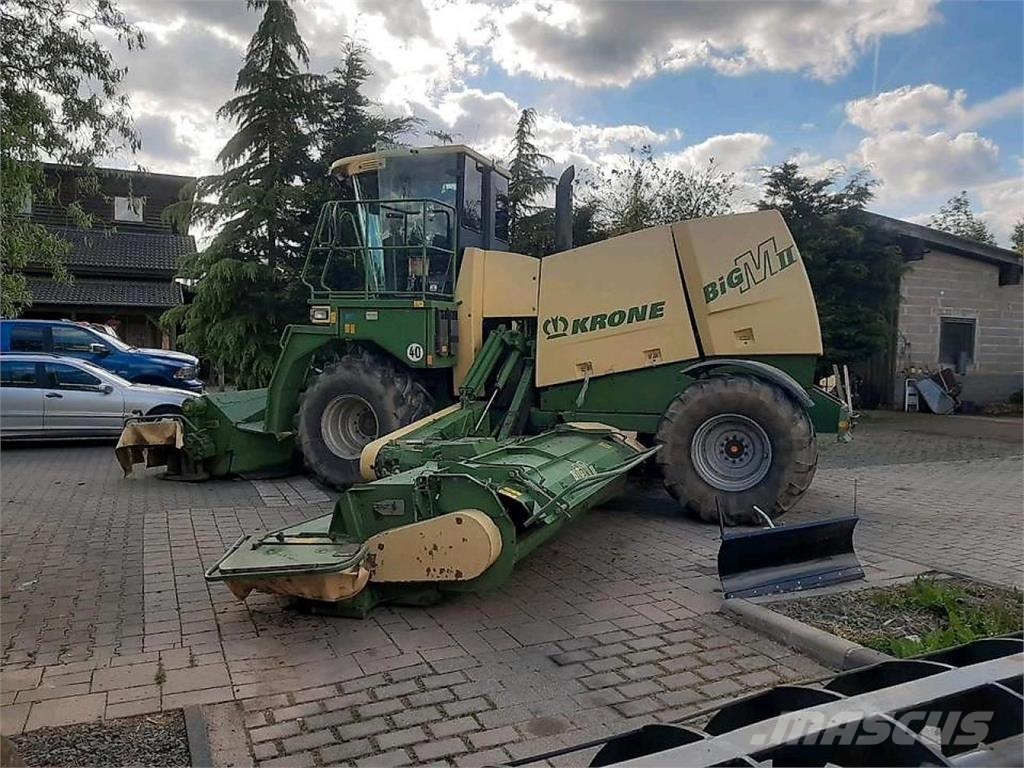 Krone Big M II 割草調節裝置