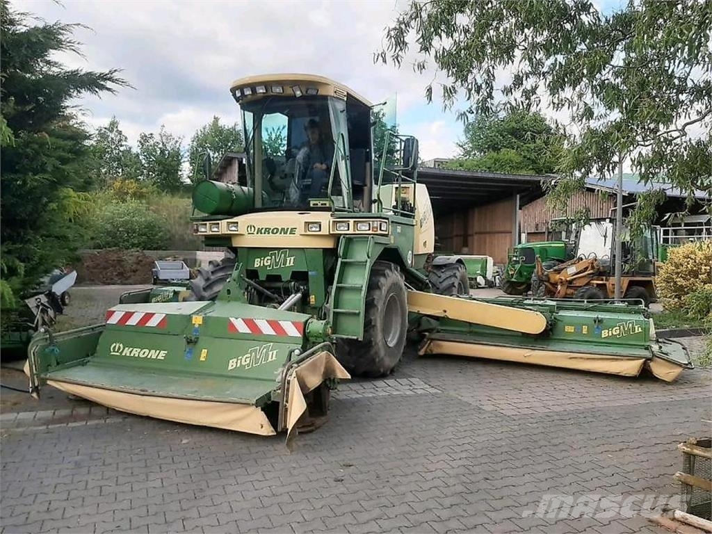 Krone Big M II 割草調節裝置