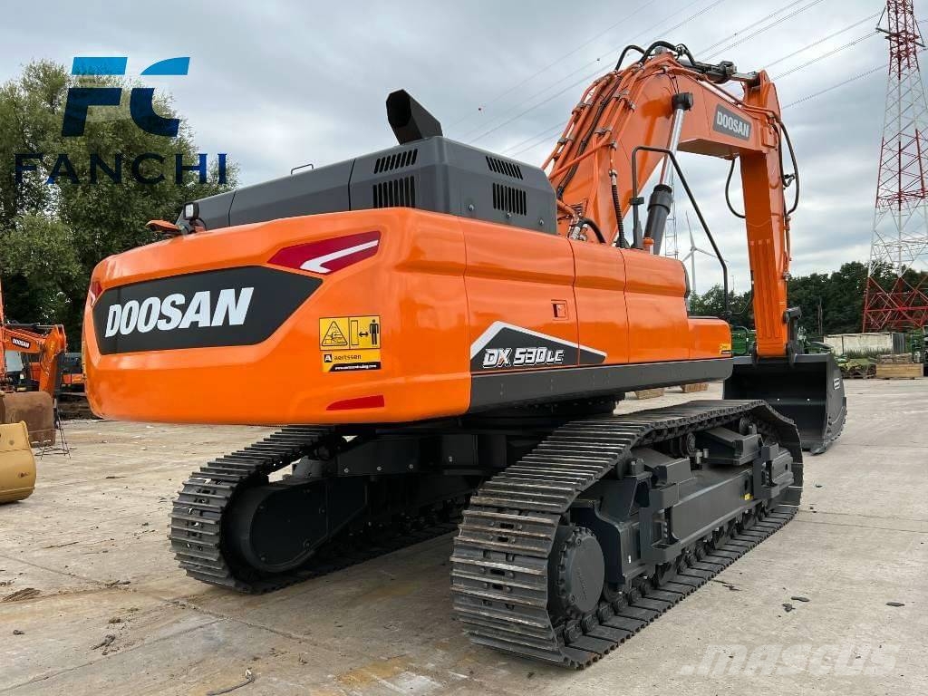 Doosan DX 530 LC-7 Bagri goseničarji