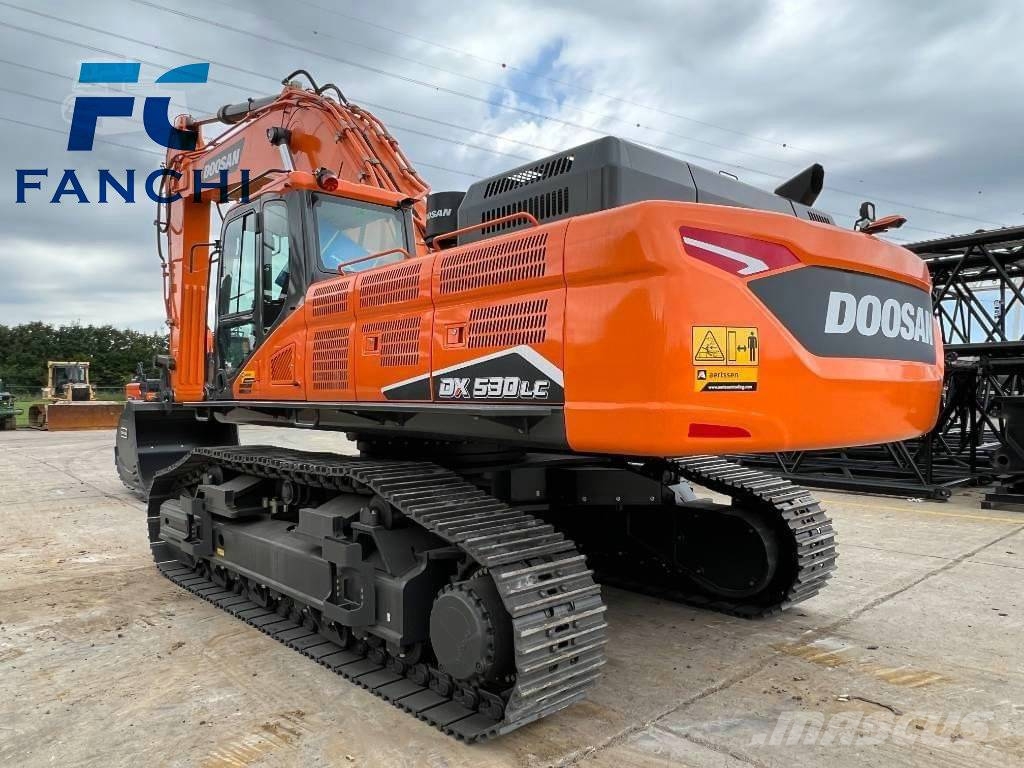 Doosan DX 530 LC-7 Bagri goseničarji