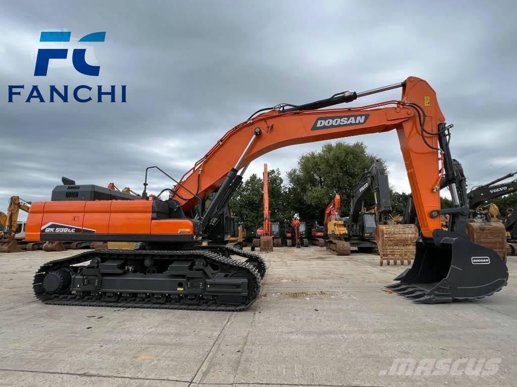 Doosan DX 530 LC-7 Bagri goseničarji