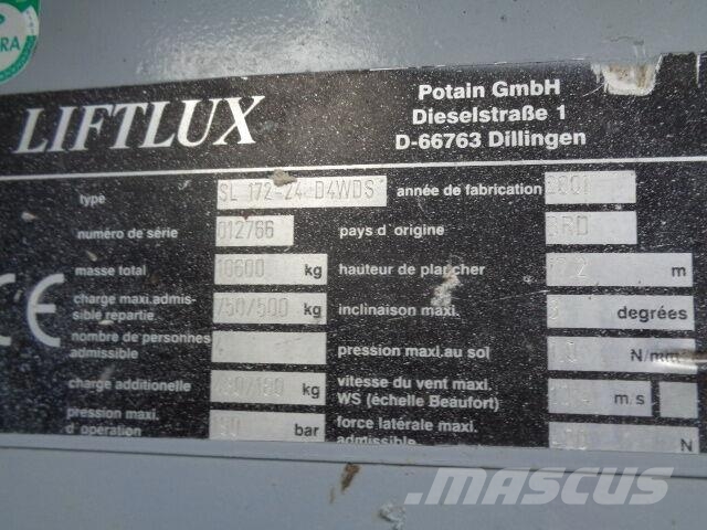 Liftlux SL172-24D4WD Piattaforme a pantografo