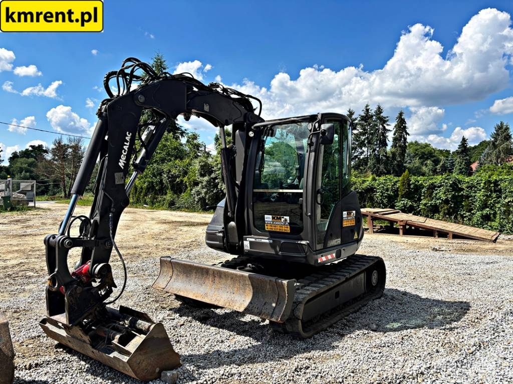 Mecalac 6 MCR MINI-KOPARKA 2022R. MTH:3855 | 8 MCR JCB 805 Mini bagri <7t