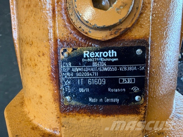 CASE WX 240 USED HYDRAULIC MOTOR REXROTH A6VM140 Hydraulika