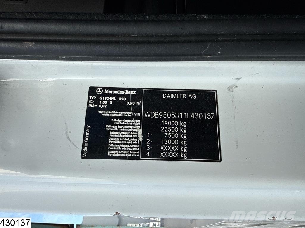 Mercedes-Benz Axor 1829 Hub reduction, BiBenne Kiper tovornjaki