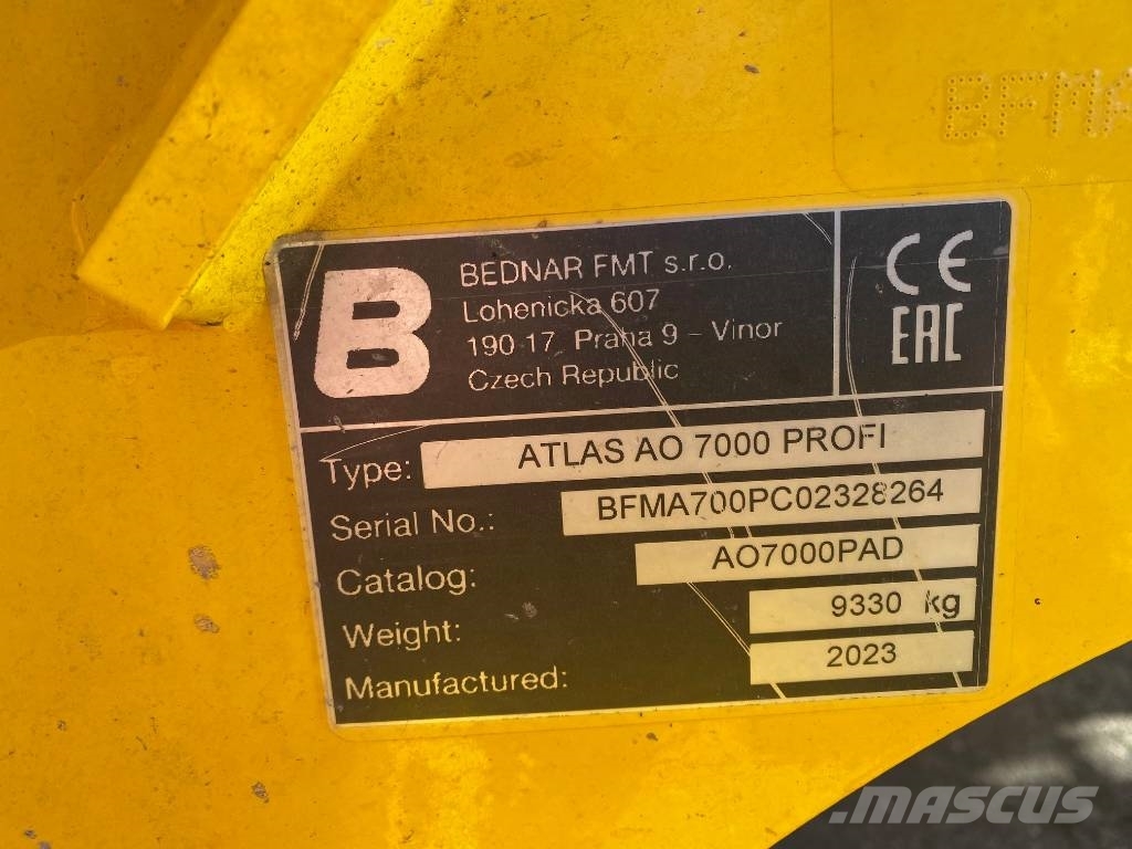 Bednar ATLAS AO 7000 PROFI Disc harrows