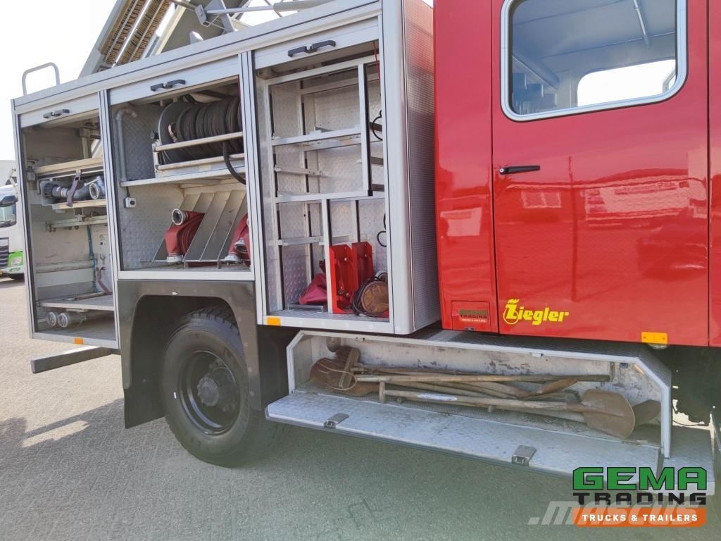 DAF FAV 1800 DHTD 360 4x4 Dubbel Cab (10 pers)  Ziegle شاحنات حريق