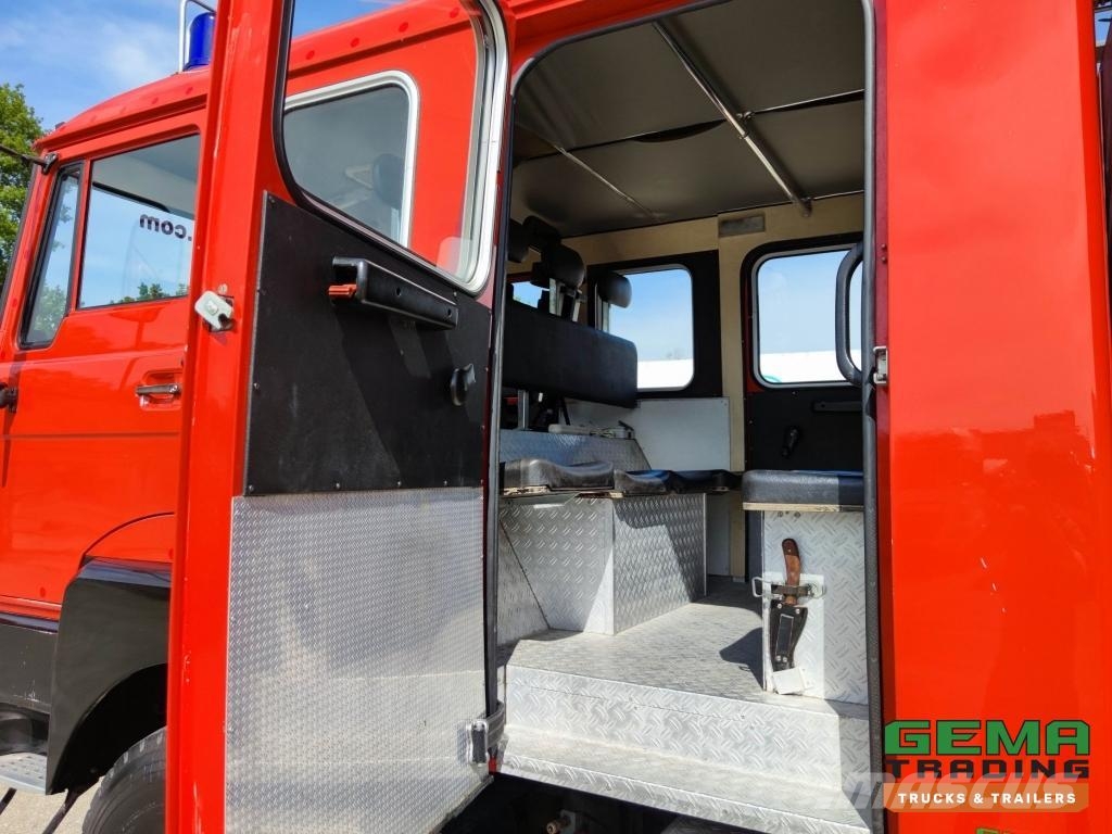 DAF FAV 1800 DHTD 360 4x4 Dubbel Cab (10 pers) Ziegle Gasilska vozila