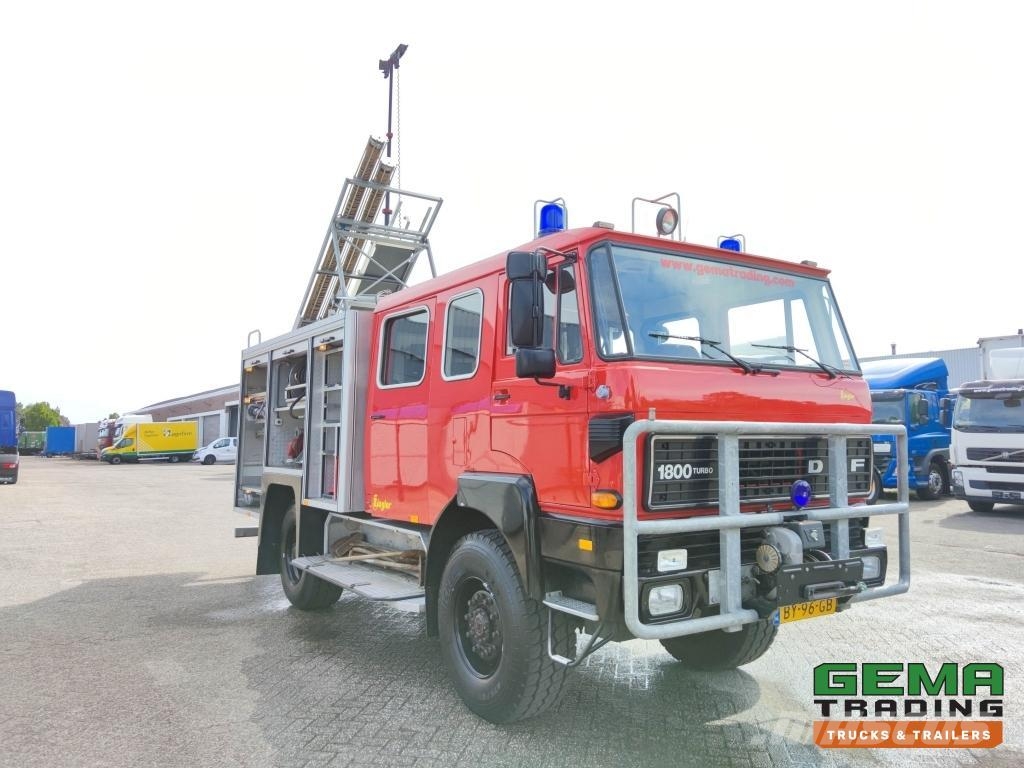 DAF FAV 1800 DHTD 360 4x4 Dubbel Cab (10 pers)  Ziegle شاحنات حريق
