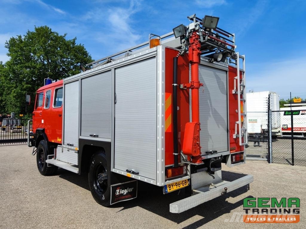 DAF FAV 1800 DHTD 360 4x4 Dubbel Cab (10 pers)  Ziegle شاحنات حريق