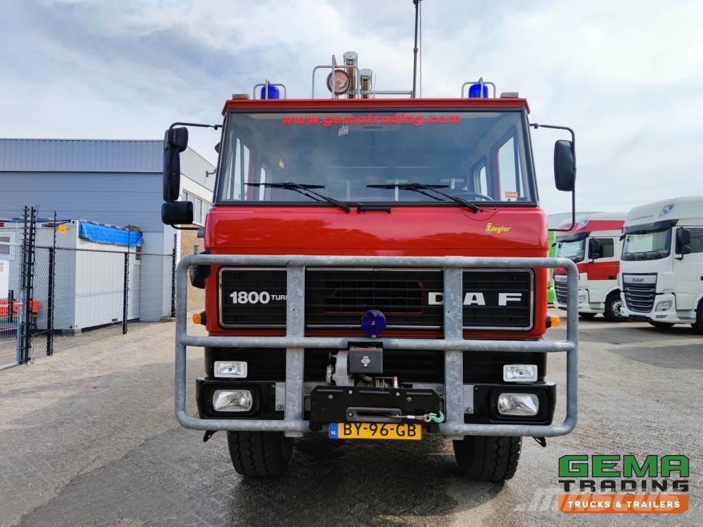 DAF FAV 1800 DHTD 360 4x4 Dubbel Cab (10 pers)  Ziegle شاحنات حريق
