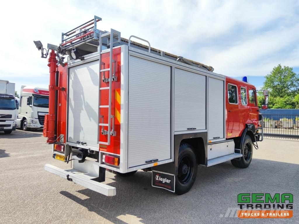 DAF FAV 1800 DHTD 360 4x4 Dubbel Cab (10 pers)  Ziegle شاحنات حريق