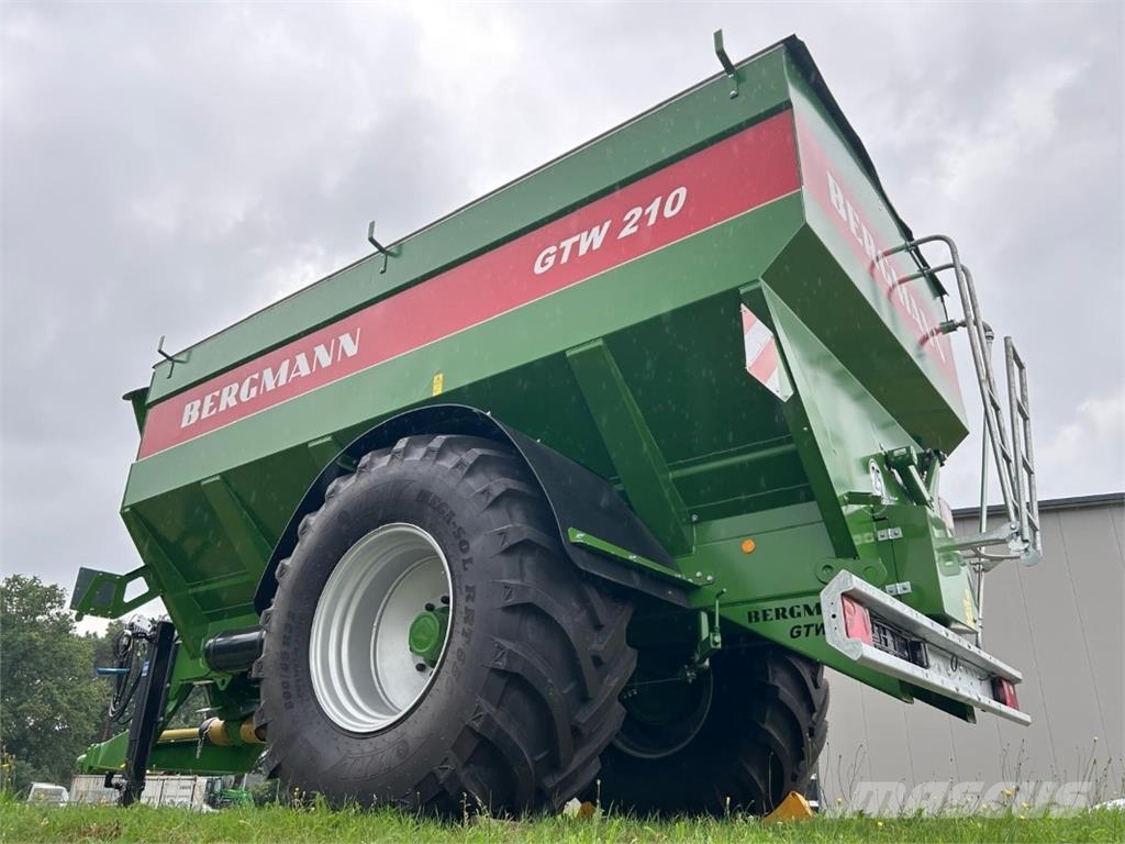 Bergmann GTW 210 Самотаварещи ремаркета