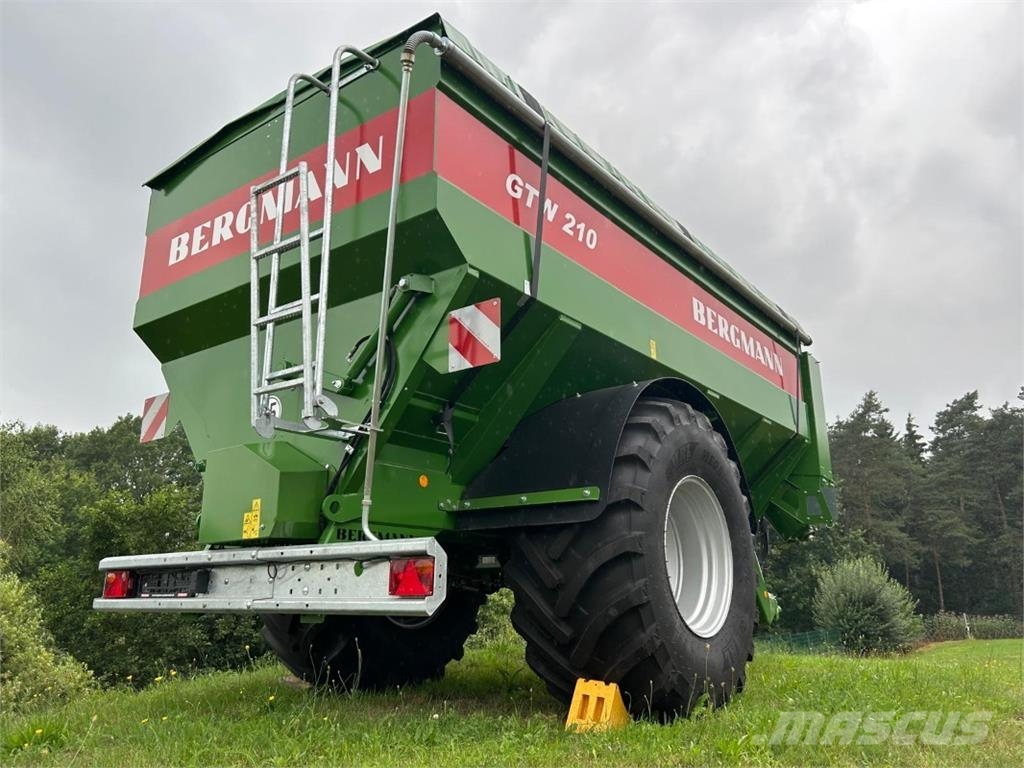 Bergmann GTW 210 Самотаварещи ремаркета