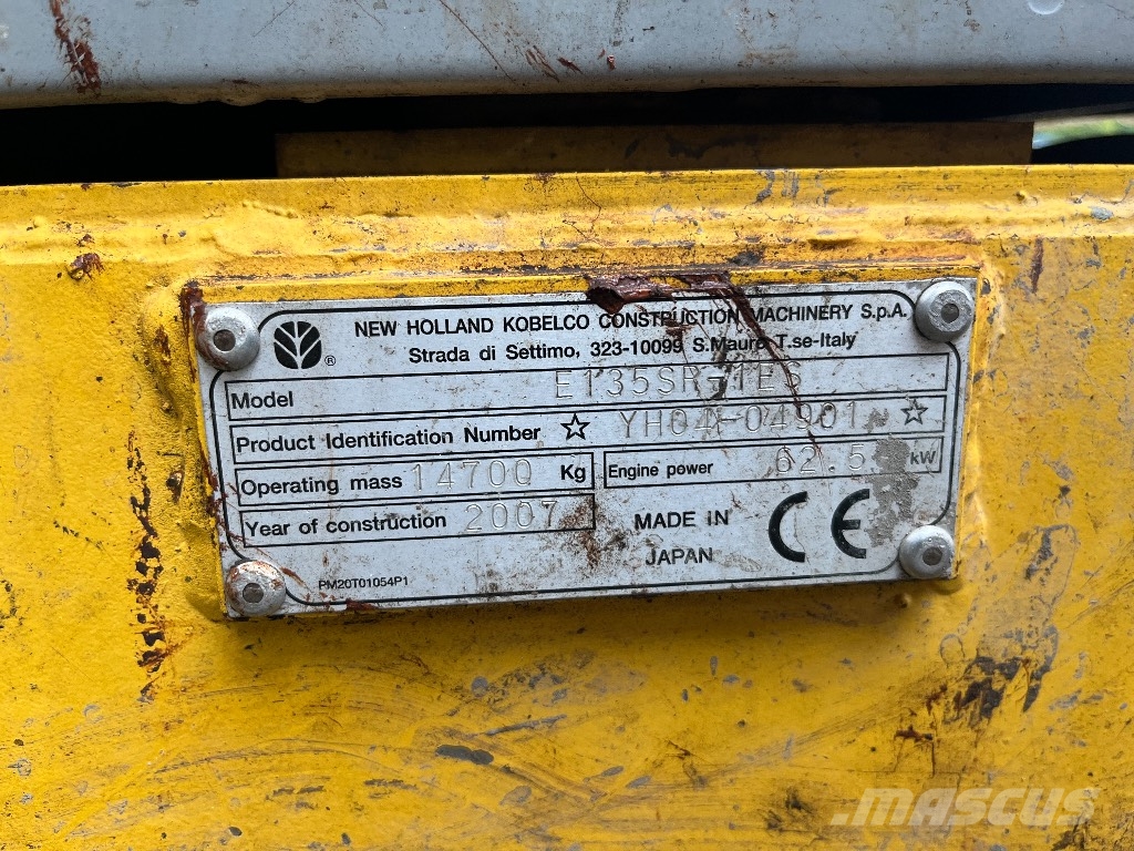 New Holland E 135 B SR Crawler excavators