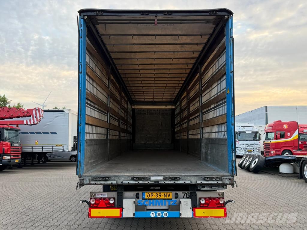 Schmitz Cargobull N/A Schuifzeil met Borden / SAF-Axle / Huckepack / Semi-remorca speciala