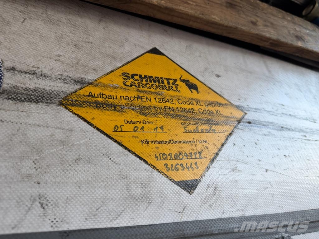 Schmitz Cargobull N/A Schuifzeil met Borden / SAF-Axle / Huckepack / Semi-remorca speciala
