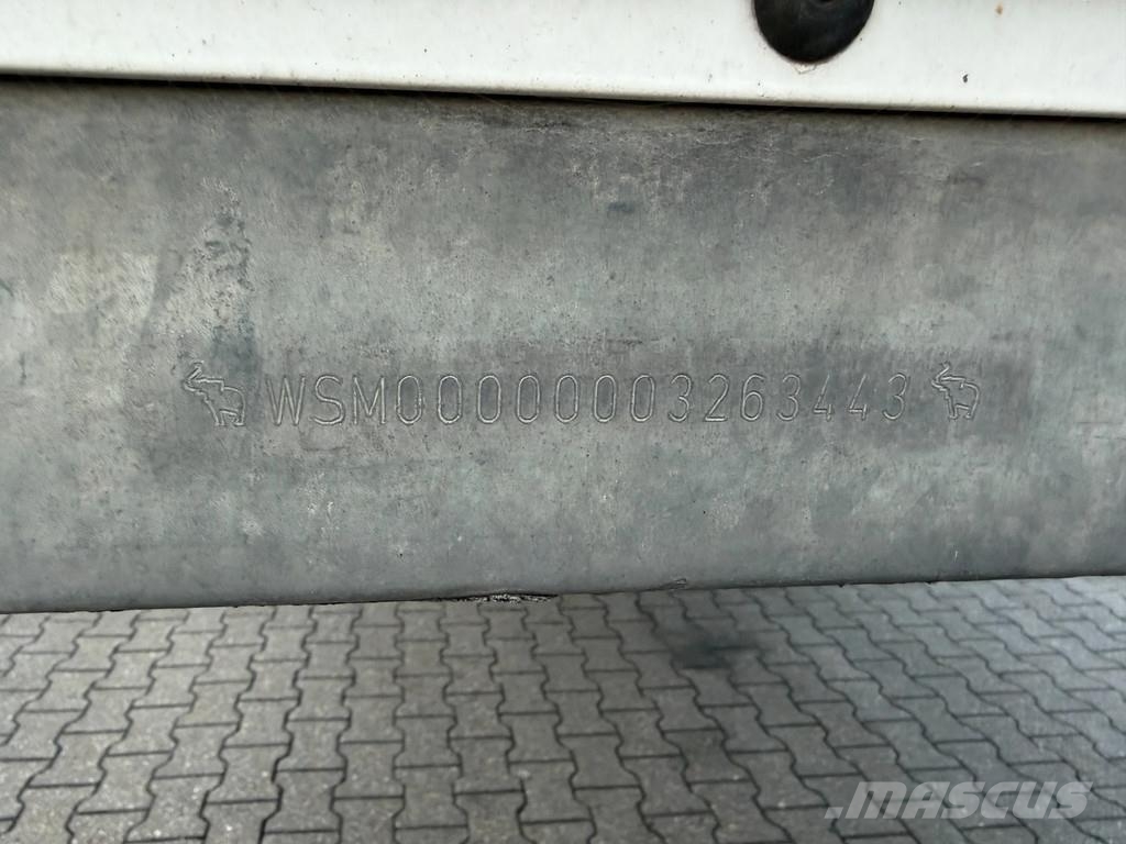 Schmitz Cargobull N/A Schuifzeil met Borden / SAF-Axle / Huckepack / Semi-remorca speciala