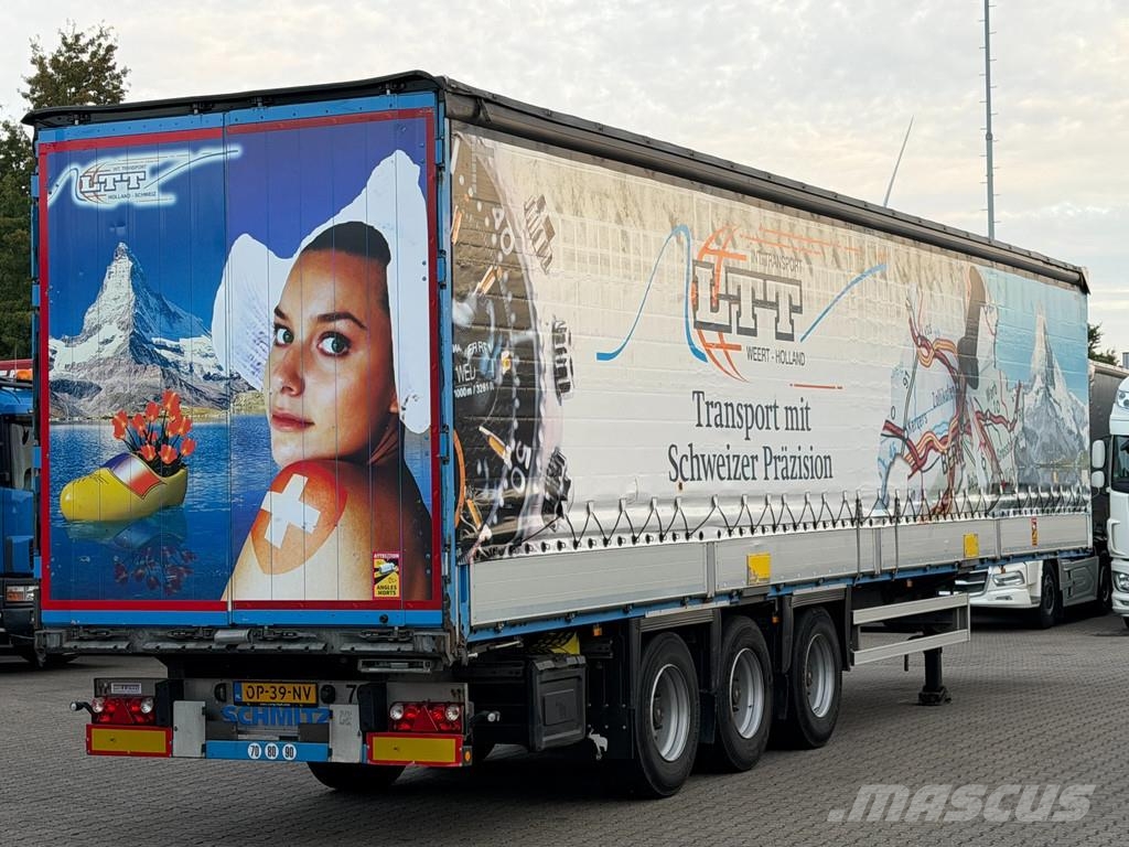 Schmitz Cargobull N/A Schuifzeil met Borden / SAF-Axle / Huckepack / Semi-remorca speciala