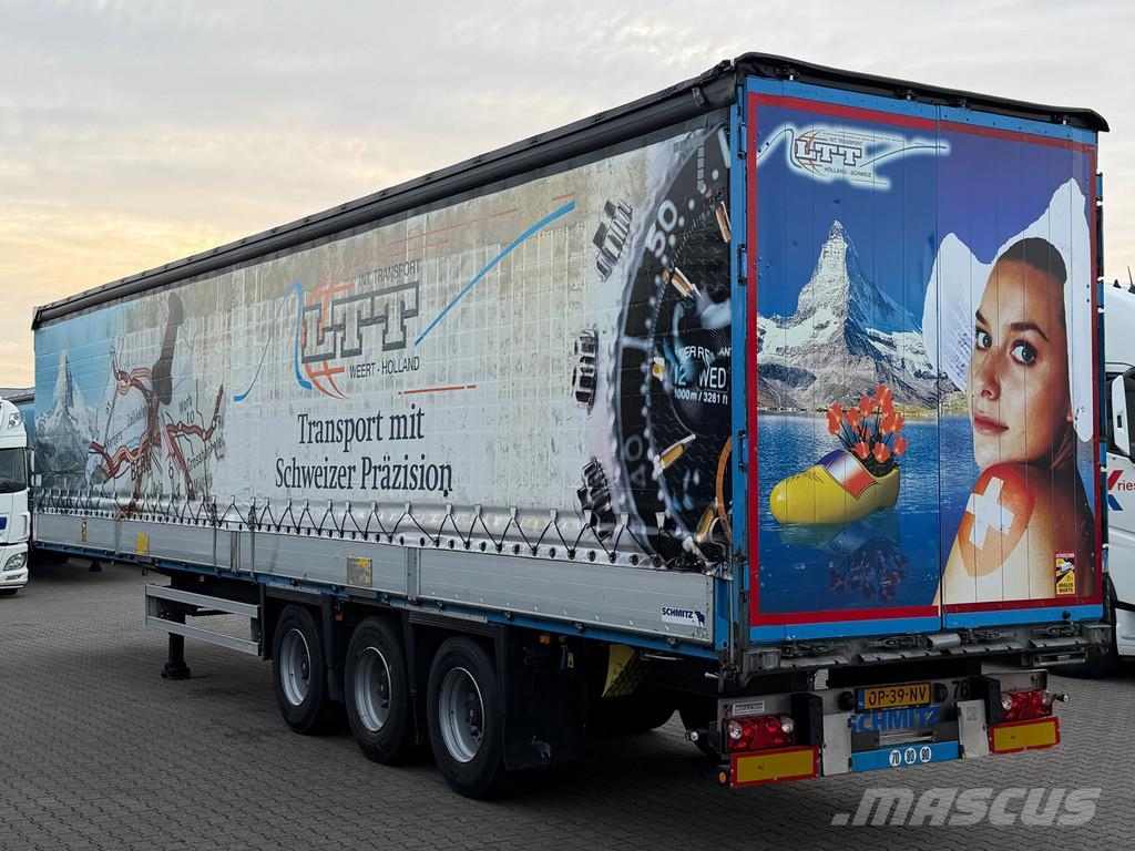 Schmitz Cargobull N/A Schuifzeil met Borden / SAF-Axle / Huckepack / Semi-remorca speciala