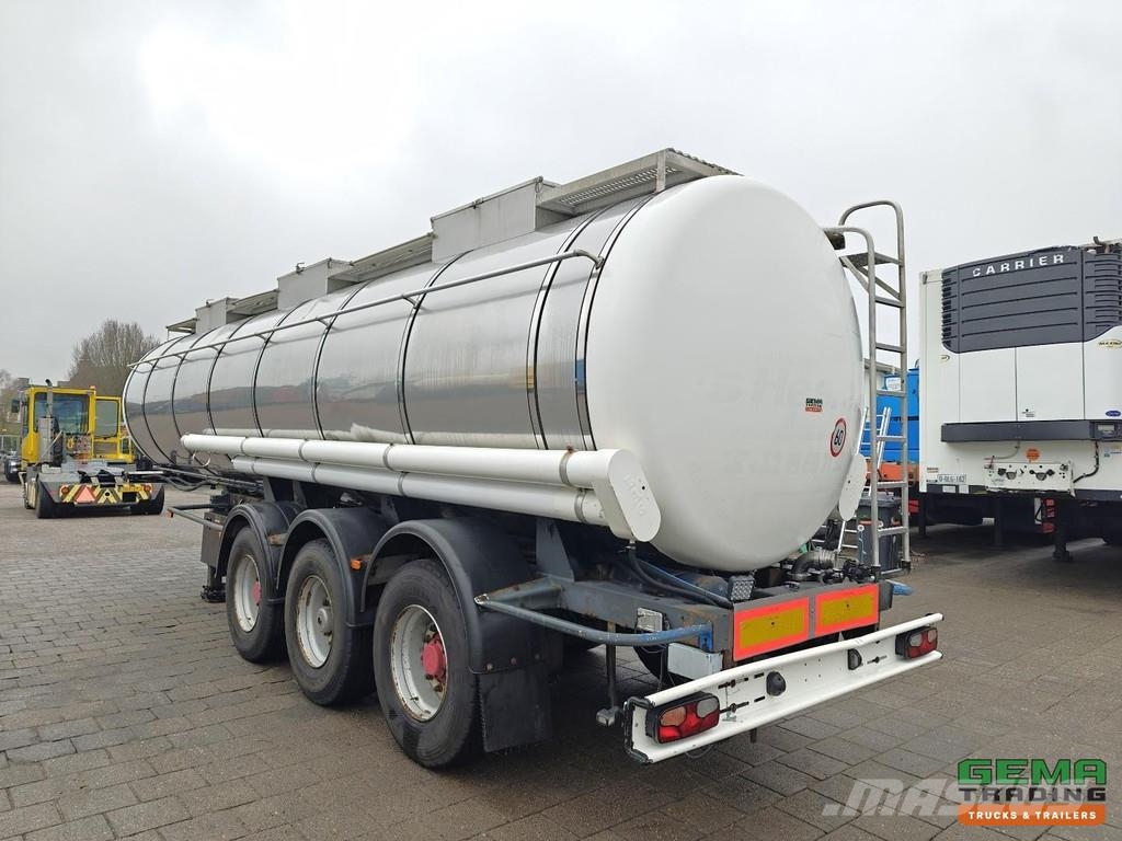 LAG O-3-40 CL 3-Axle SAF - Insulated Tank 24,000L - Dr Tanker semi-trailers