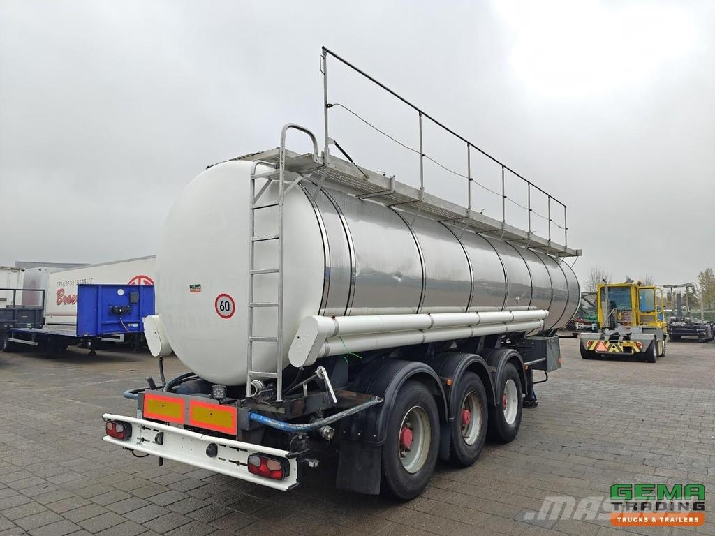 LAG O-3-40 CL 3-Axle SAF - Insulated Tank 24,000L - Dr Tanker semi-trailers