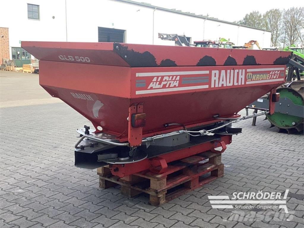 Rauch ALPHA 1131 Împrastierea mineralelor