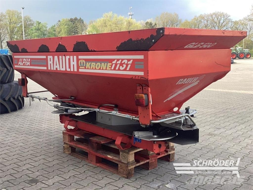 Rauch ALPHA 1131 Minerālmēslu izkliedētāji
