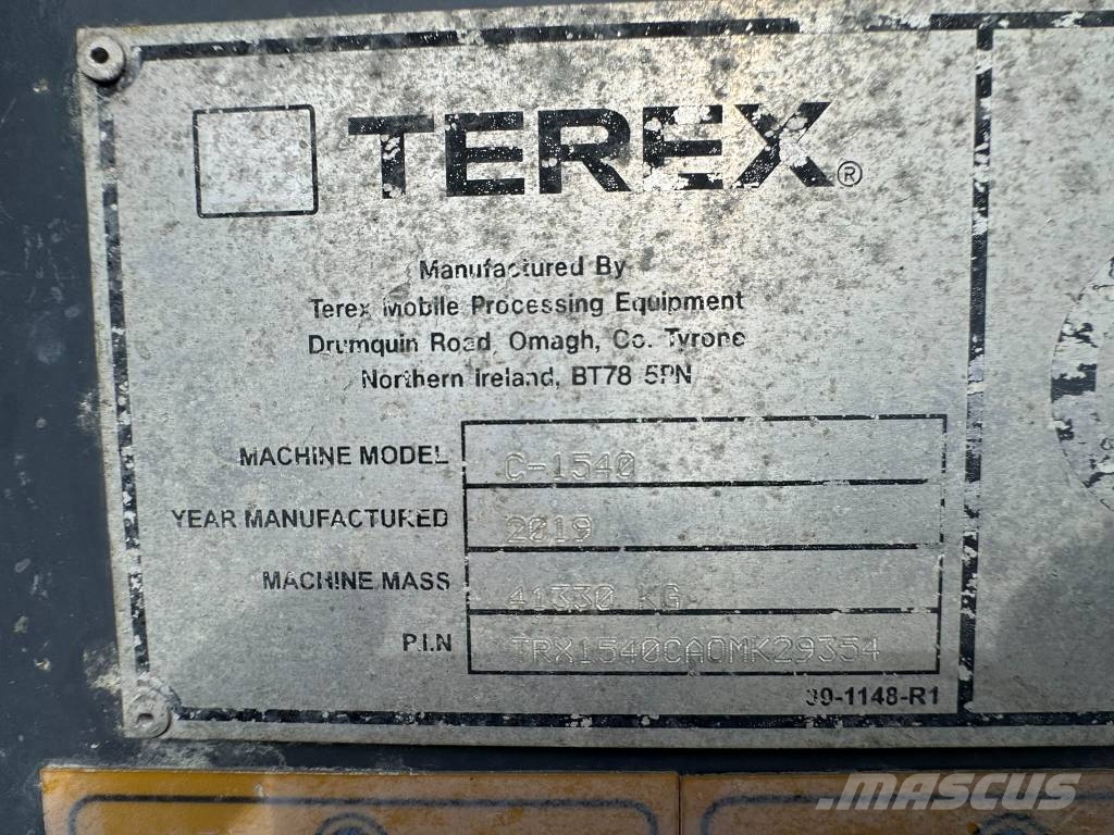 Terex Finlay C1540P prescreen الكسارات المتنقلة