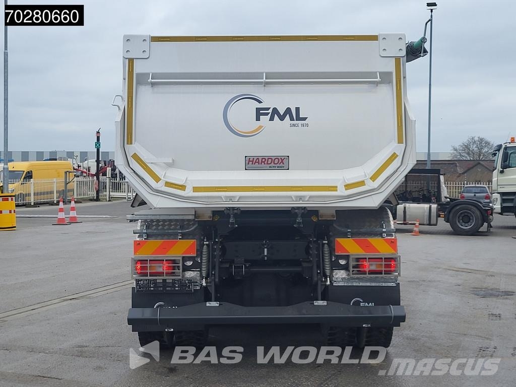Volvo FMX 460 8X6 19m3 KH-Kipper VEB LED Big-axle Steels شاحنات قلابة