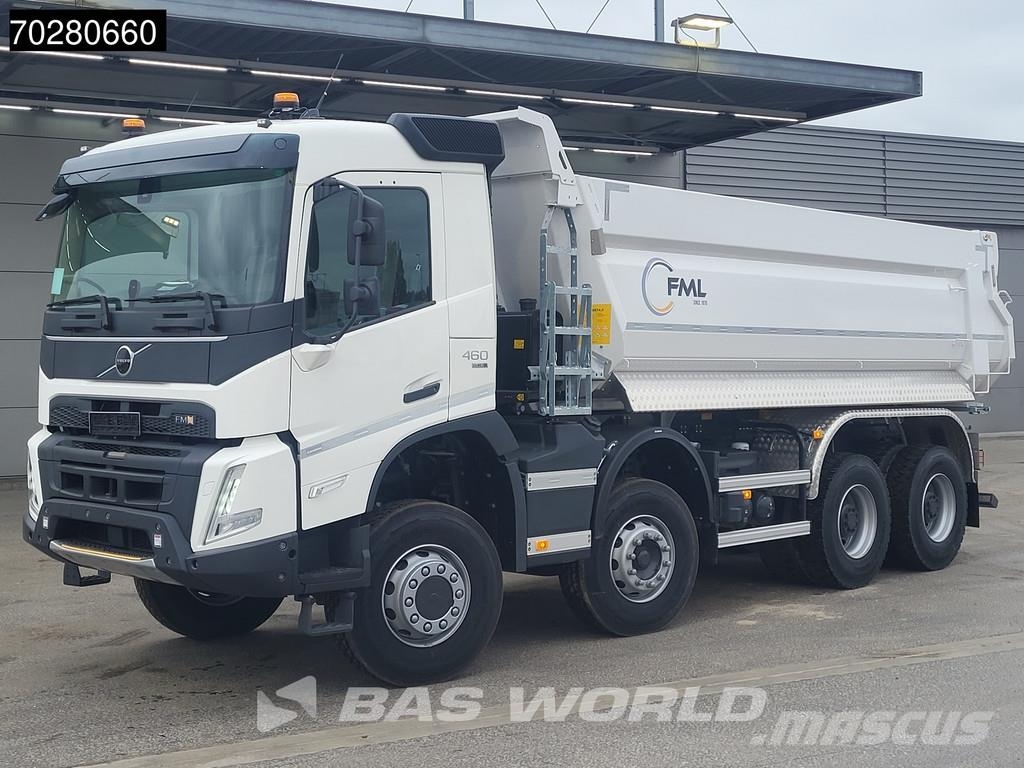Volvo FMX 460 8X6 19m3 KH-Kipper VEB LED Big-axle Steels شاحنات قلابة