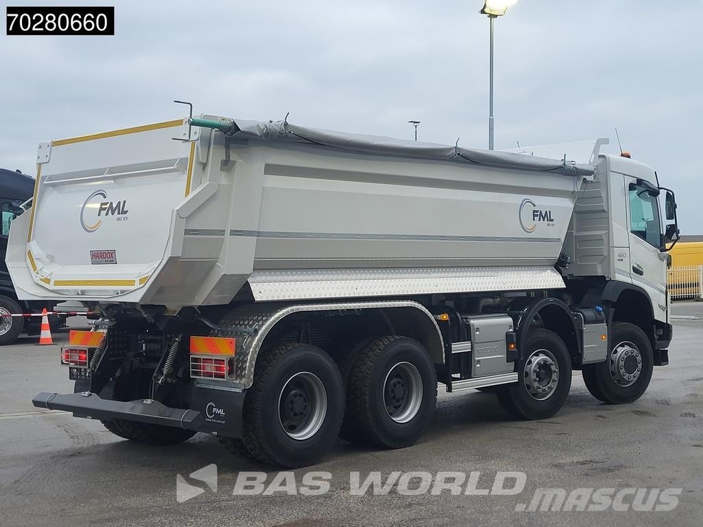 Volvo FMX 460 8X6 19m3 KH-Kipper VEB LED Big-axle Steels شاحنات قلابة