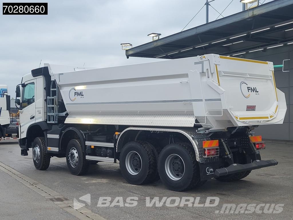 Volvo FMX 460 8X6 19m3 KH-Kipper VEB LED Big-axle Steels 自卸式货车