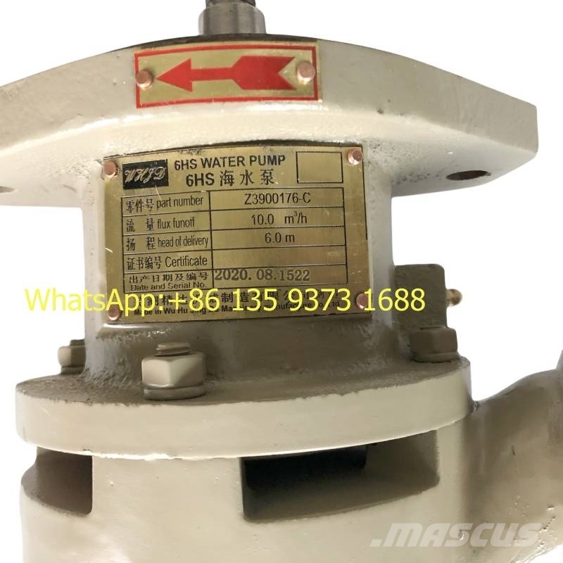 Cummins 6HS Sea Water Pump Water Pump 3900176 3900415 Motorer
