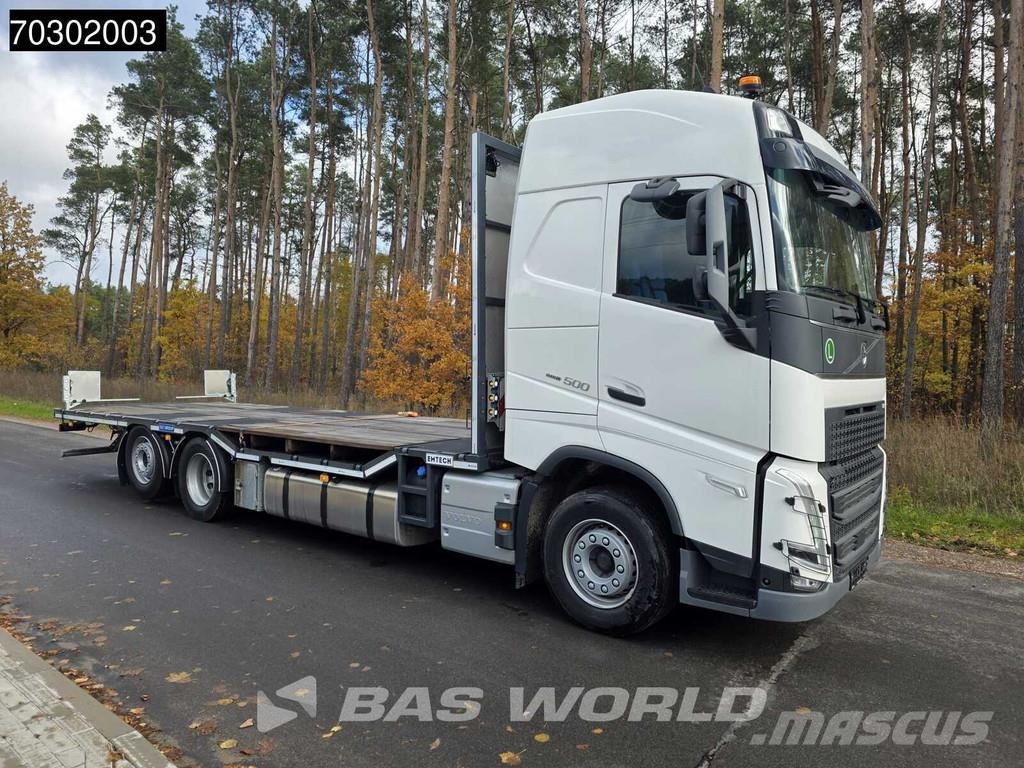 Volvo FH 500 6X2 NEW! Machine transporter Lift+steering Camiones de cama baja
