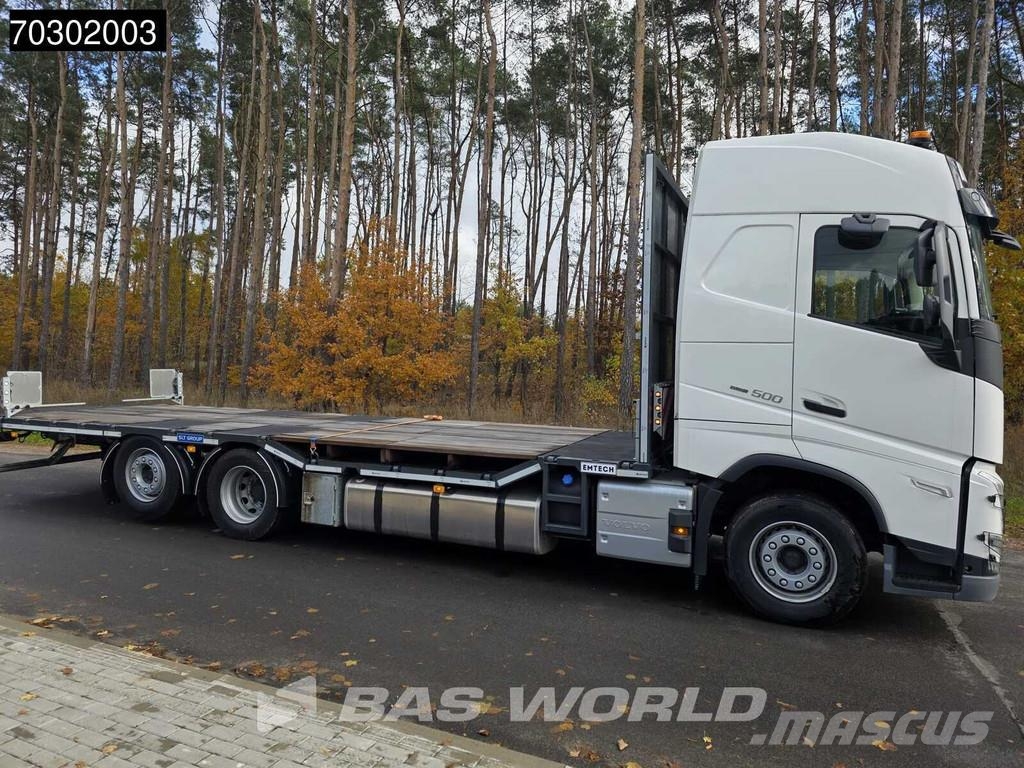 Volvo FH 500 6X2 NEW! Machine transporter Lift+steering Camiones de cama baja