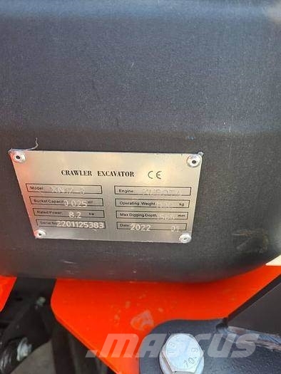 Rhinoceros Xn12-8 1200kg minigraver kubota diesel verstelbaar Мини екскаватори < 7 т