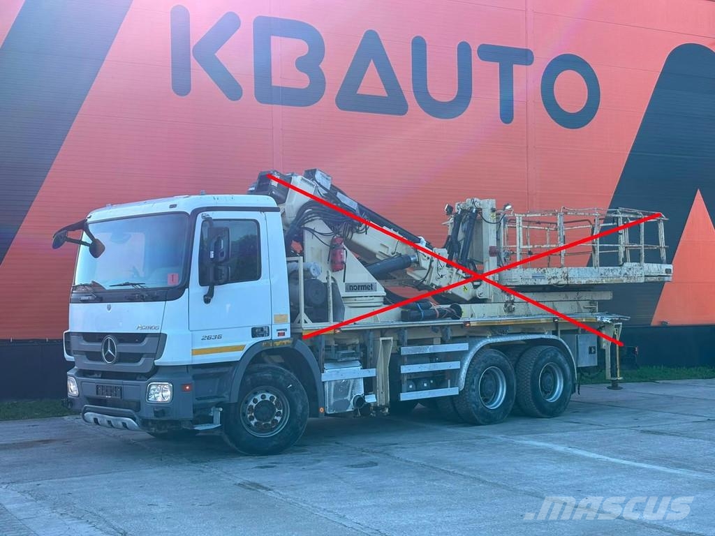 Mercedes-Benz Actros 2636 6x4 FOR SALE AS CHASSIS / ONLY 22724 k Camiones chasis